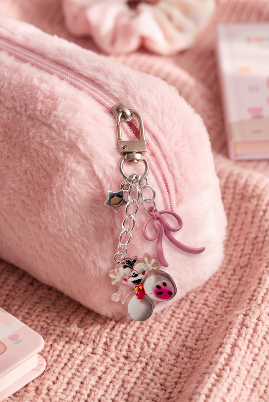Diddl Keychain "Diddl Rosa"