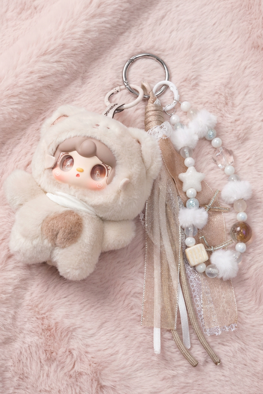 Yooki Bagcharm "Cream Bear"