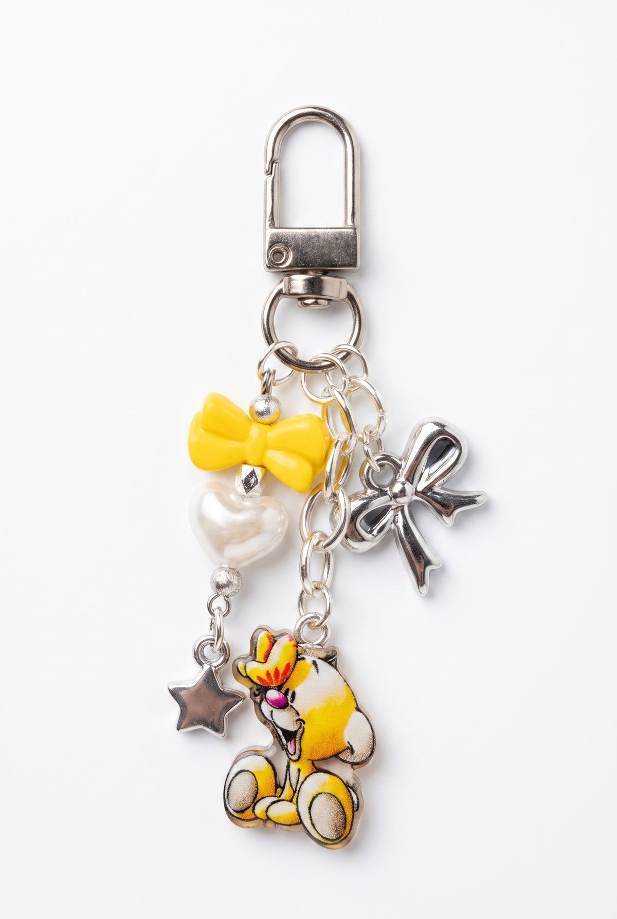 Diddl Keychain "Pimboli Gelb"