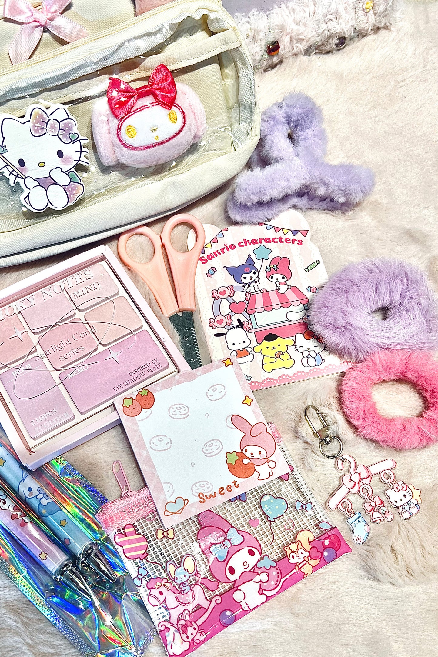 Back2School Paket "Kitty&Melodie - Beige"
