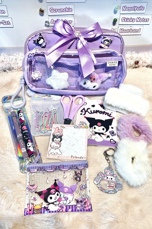 Back2School Paket "Kuromi - Lila"