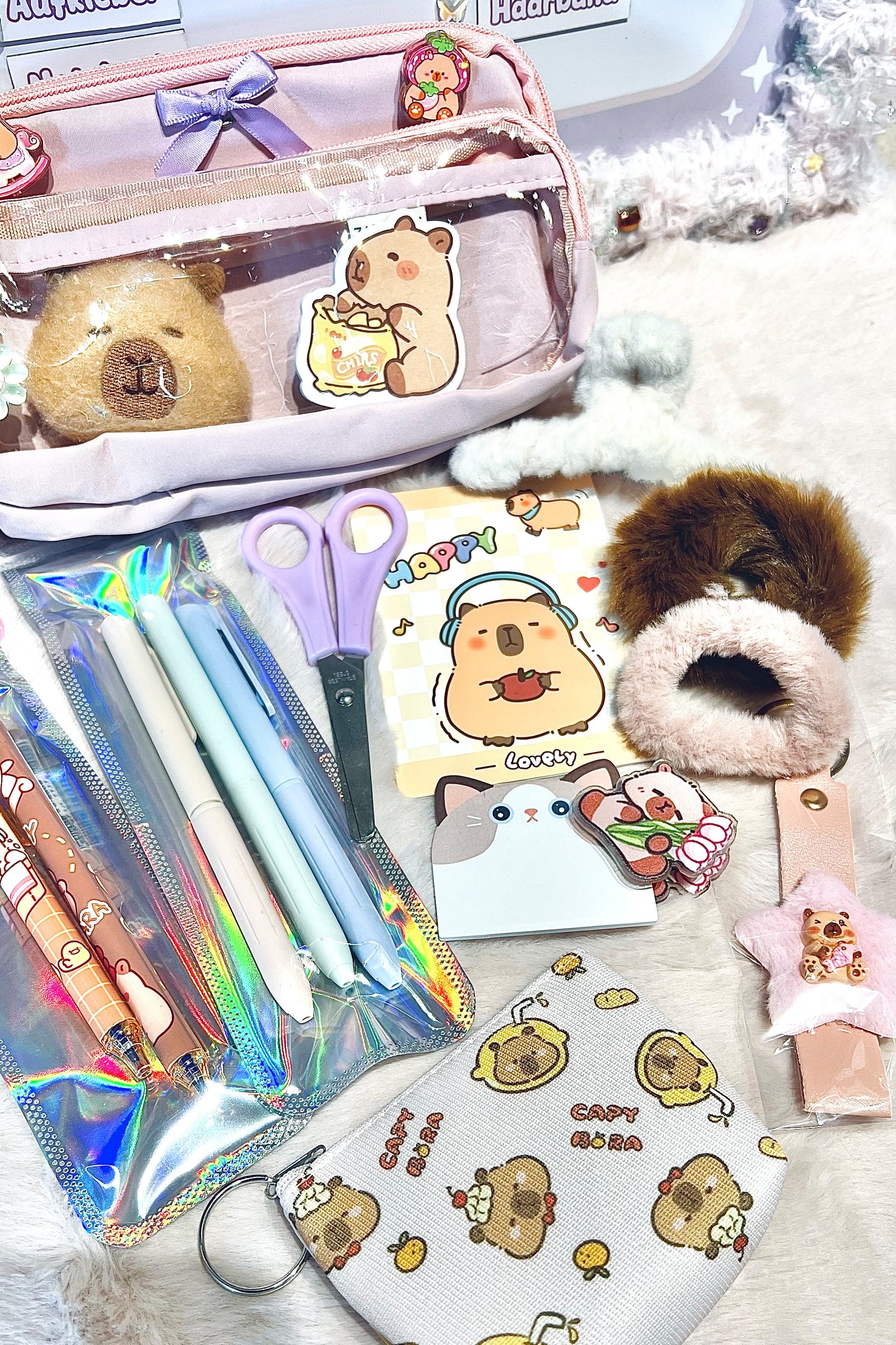 Back2School Paket "Capybara - Rosa"
