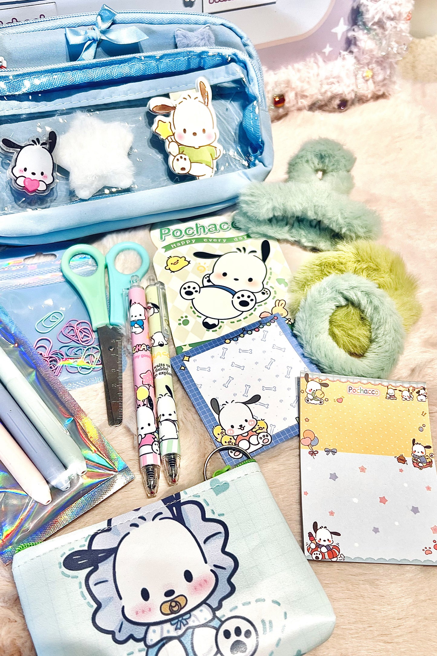 Back2School Paket "Pochacco - Blau"