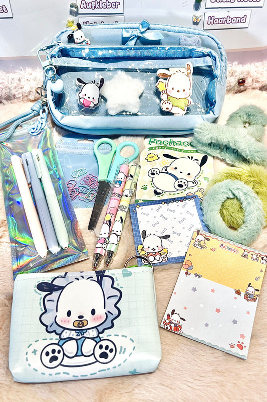 Back2School Paket "Pochacco - Blau"