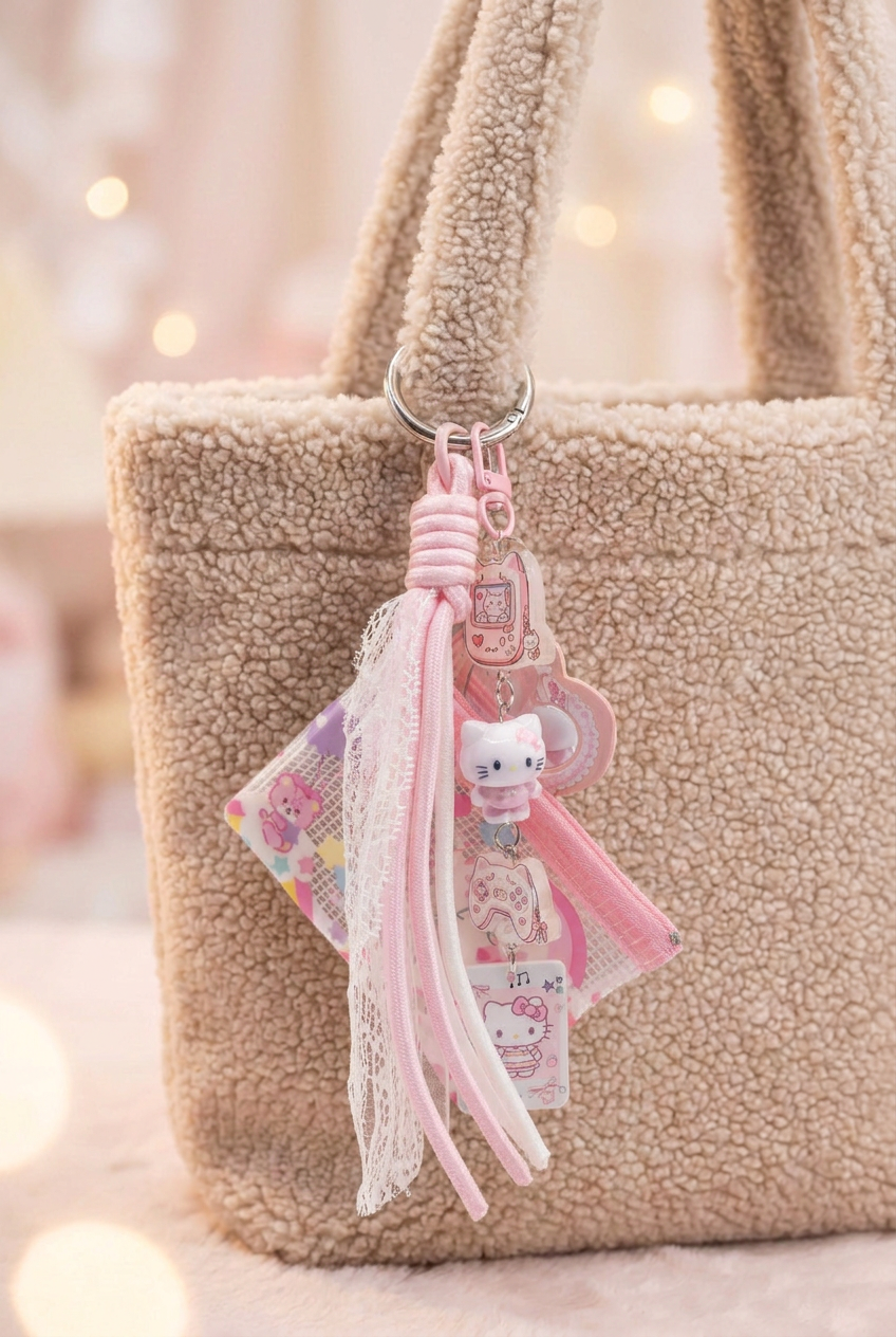XXL Bagcharm "Hello Kitty"